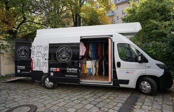 Projekt "Fashion Truck" | © Caritas München und Oberbayern